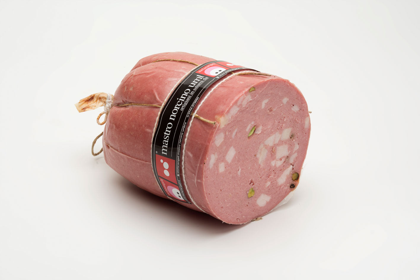 Mortadella al pepe e pistacchio Stefanangeli