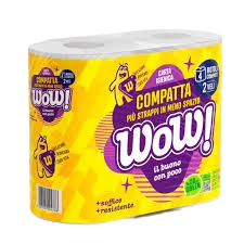Carta igienica wow peso 700g doppio velo