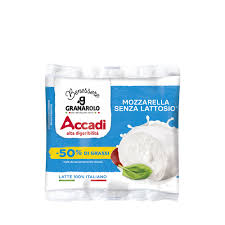Singola mozzarella senza lattosio