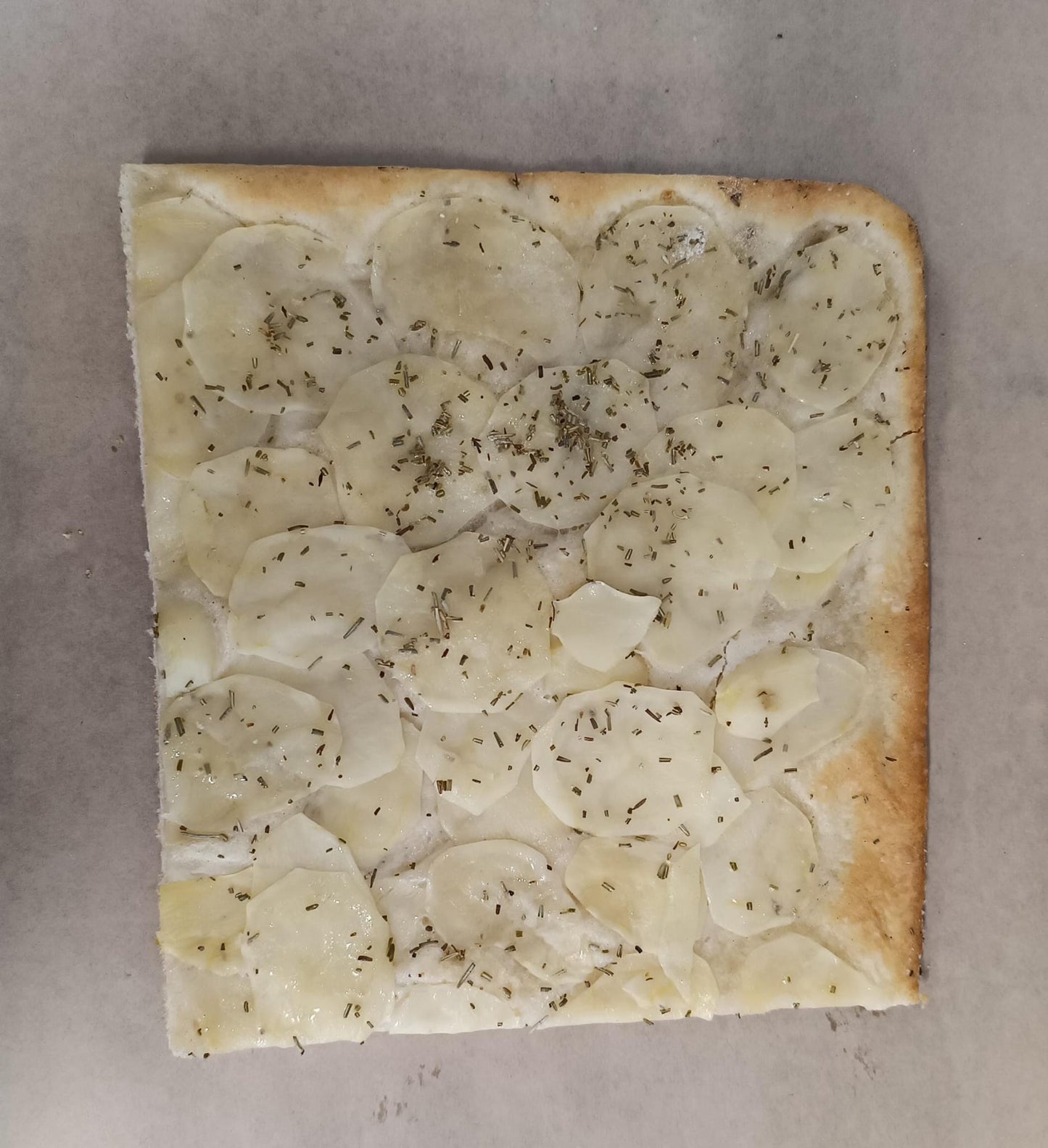 Pizza con patate ( prezzo al pezzo)
