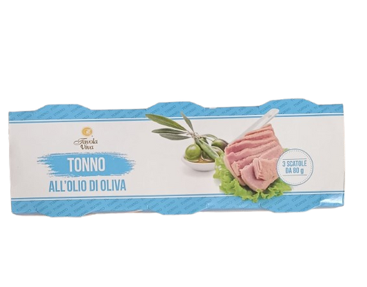 Tonno all'olio di oliva