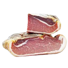 Prosciutto Crudo stagionato di montagna ( saporito)