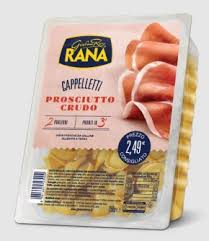 Tortellini rana prosciutto crudo