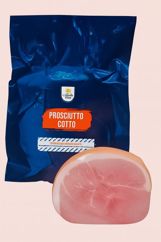 Prosciutto cotto senza glutine e derivati del latte