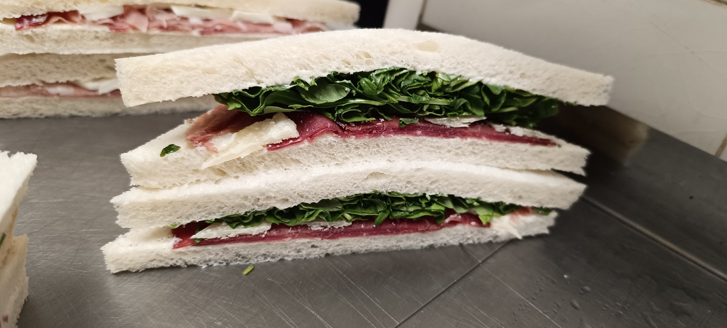 Tramezzino Bresaola, Parmigiano Reggiano e Rucola