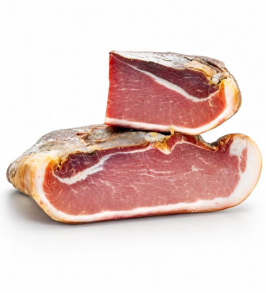 Prosciutto Crudo stagionato di montagna ( saporito)